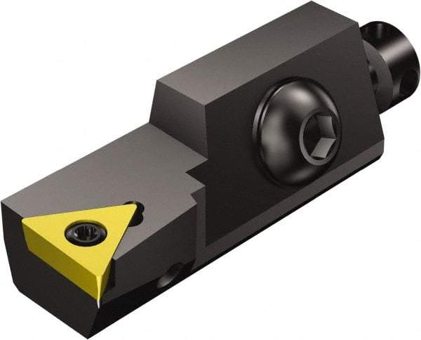 Sandvik Coromant - Series CoroTurn 107, Right Hand Cut, STFCR/L..CA Toolholder, 15mm Min Bore Diam, Boring Cartridge - TCMT Insert, 0° Lead Angle - Eagle Tool & Supply