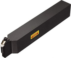 Sandvik Coromant - CRDCN-ID, Neutral Cut, 50mm Shank Height x 40mm Shank Width, Neutral Rake Indexable Turning Toolholder - 300mm OAL, RCGX 19 10 00, RCGX 6(6.3) Insert Compatibility, Series T-Max - Eagle Tool & Supply