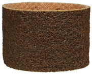 3-1/2 x 15-1/2" - Coarse - Brown Surface Scotch-Brite Conditioning Belt - Eagle Tool & Supply
