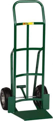 Little Giant - 800 Lb Capacity 47" OAH Hand Truck - 13-1/2 x 16" Base Plate, Continuous Handle, Steel, Pneumatic Wheels - Eagle Tool & Supply