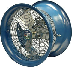 Patterson Fan - 18" Blade, 1/2 hp, 3,800 CFM, Industrial Circulation Fan - Suspension, 115 AC Volts, 6.0 Amps, 1 Speed - Eagle Tool & Supply