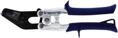 Midwest Snips - 1" Length of Cut, Straight Pattern Pipe & Duct Snip - 9-1/2" OAL, 24 AWG Steel Capacity - Eagle Tool & Supply