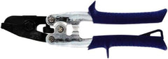 Midwest Snips - 10" OAL Hand Notcher for HVAC - 1" Jaw Width, 1.275" Jaw Depth - Eagle Tool & Supply