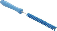 Vikan - 0.6" Diam Polyester Tube Brush - 12.2031" OAL, 6-1/2" Head Length, Polypropylene Handle - Eagle Tool & Supply