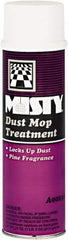Misty - Aerosol Dust Mop Treatment - Use on Asphalt, Cement, Concrete, Ceramic, Laminates, Finished Wood, Linoleum, Vinyl, Terrazzo, Rubber, Vinyl Composite Tile (VCT) - Eagle Tool & Supply