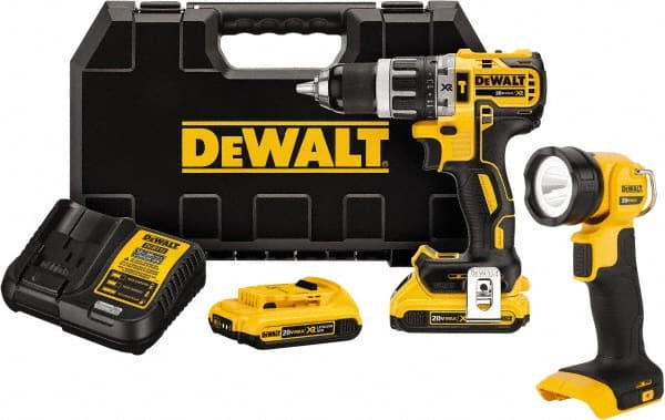 DeWALT - 20V 1/2" Chuck Cordless Hammer Drill - Eagle Tool & Supply