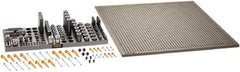 Renishaw - M6, CMM Clamping Kit - Use with CMM Fixtures, Includes 110Pc. Component Set, 600x600mm Plate - Eagle Tool & Supply