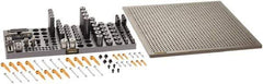 Renishaw - M6, CMM Clamping Kit - Use with CMM Fixtures, Includes 110Pc. Component Set, 450x450mm Plate - Eagle Tool & Supply