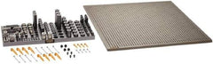 Renishaw - M6, CMM Magnetic & Clamping Kit - Use with CMM Fixtures, Includes 112Pc. Component Set, 600x600mm Plate - Eagle Tool & Supply