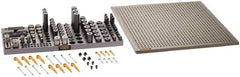 Renishaw - M6, CMM Magnetic & Clamping Kit - Use with CMM Fixtures, Includes 112Pc. Component Set, 450x450mm Plate - Eagle Tool & Supply