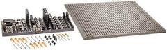 Renishaw - M8, CMM Magnetic & Clamping Kit - Use with CMM Fixtures, Includes 114Pc. Component Set, 600x600mm Plate - Eagle Tool & Supply