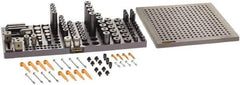 Renishaw - M8, CMM Magnetic & Clamping Kit - Use with CMM Fixtures, Includes 114Pc. Component Set, 300x300mm Plate - Eagle Tool & Supply
