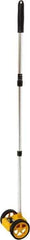 Johnson Level & Tool - 9,999' Counter Limit, 3-1/2' OAL, Measuring Wheel - Measures in Ft/In - Eagle Tool & Supply