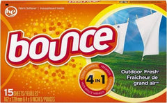 Bounce - 360 Sheet Box Fabric Softener Sheets - Outdoor Fresh Scent - Eagle Tool & Supply