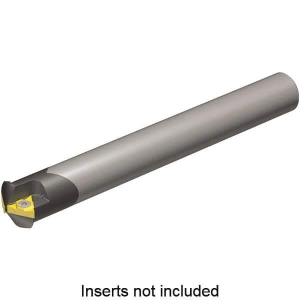 Kennametal - 14.75mm Cut Diam, 114.6mm Max Hole Depth, 10.7mm Shank Diam, Indexable Thread Mill - Insert Style KTM11, 11mm Insert Size, 1 Insert, Toolholder Style KTMD, 120mm OAL - Eagle Tool & Supply