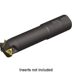 Kennametal - 0.91" Cut Diam, 2.96" Max Depth of Cut, 1" Shank Diam, Indexable Thread Mill - Insert Style KTM11, 11mm Insert Size, 2 Inserts, Toolholder Style KTMD, 5.38" OAL - Eagle Tool & Supply