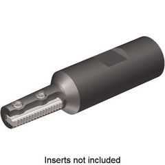 Kennametal - 0.45" Cut Diam, 1.02" Max Depth of Cut, 3/4" Shank Diam, Indexable Thread Mill - Insert Style TMT24, 24mm Insert Size, 1 Insert, Toolholder Style TMT24, 3.23" OAL - Eagle Tool & Supply