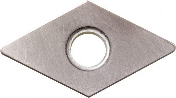 Kyocera - DNGA432 Grade A66N Ceramic Turning Insert - TiN Finish, 55° Diamond, 1/2" Inscr Circle, 3/16" Thick, 1/32" Corner Radius - Eagle Tool & Supply