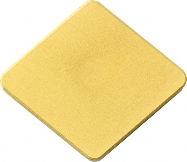Kyocera - CNM323 Grade KBN900 CBN Turning Insert - TiN Finish, 80° Diamond, 3/8" Inscr Circle, 1/8" Thick, 3/64" Corner Radius - Eagle Tool & Supply