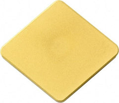Kyocera - CNM323 Grade KBN900 CBN Turning Insert - TiN Finish, 80° Diamond, 3/8" Inscr Circle, 1/8" Thick, 3/64" Corner Radius - Eagle Tool & Supply