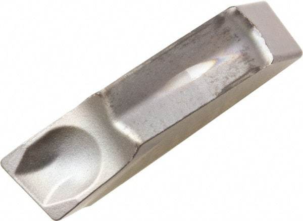 Kyocera - TK S KW10 Grade, 0.122" Cutting Width, Carbide Cutoff Insert - 8° Right Hand Lead Angle, 0.0098" Cnr Rad - Eagle Tool & Supply