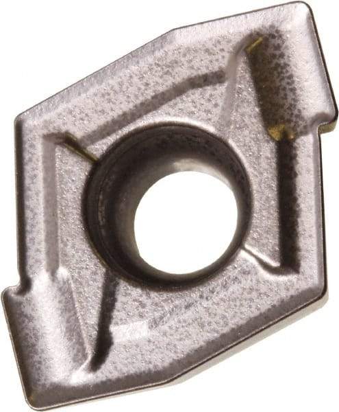 Kyocera - ZCMT80304 SP Grade KW10 Carbide Indexable Drill Insert - WC/Co Finish, Diamond - Eagle Tool & Supply