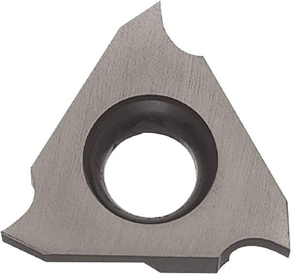 Kyocera - 32TGF Grade PR1215, 0.078" Cutting Width Carbide Grooving Insert - 0.098" Max Depth of Cut, Right Hand, 0.004" Corner Radius, Megacoat Finish - Eagle Tool & Supply