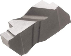 Kyocera - 2094KCGP Grade PR1215, 3/32" Cutting Width Carbide Grooving Insert - 0.11" Max Depth of Cut, Left Hand, 0.008" Corner Radius, Megacoat Finish - Eagle Tool & Supply