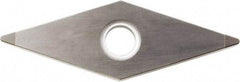 Kyocera - VNGA332 Grade KBN35M CBN Turning Insert - Megacoat Finish, 35° Diamond, 3/8" Inscr Circle, 3/16" Thick, 1/32" Corner Radius - Eagle Tool & Supply