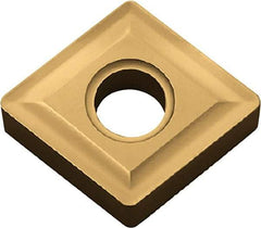 Kyocera - CNMG644 Grade CA530 Carbide Turning Insert - TiCN/Al2O3/TiN Finish, 80° Diamond, 3/4" Inscr Circle, 1/4" Thick, 1/16" Corner Radius - Eagle Tool & Supply