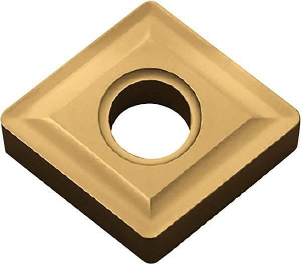 Kyocera - CNMG644 Grade CA525 Carbide Turning Insert - TiCN/Al2O3/TiN Finish, 80° Diamond, 3/4" Inscr Circle, 1/4" Thick, 1/16" Corner Radius - Eagle Tool & Supply