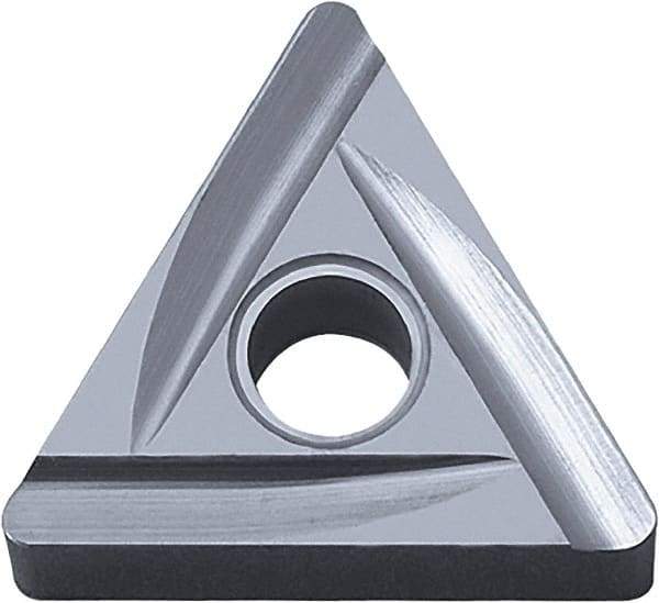 Kyocera - TNGG330.5 B Grade PR930 Carbide Turning Insert - TiCN Finish, 60° Triangle, 3/8" Inscr Circle, 3/16" Thick, 0.008" Corner Radius - Eagle Tool & Supply