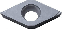 Kyocera - DCGT32.50.5 F Grade PR930 Carbide Turning Insert - TiCN Finish, 55° Diamond, 3/8" Inscr Circle, 5/32" Thick, 0.008" Corner Radius - Eagle Tool & Supply