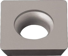 Kyocera - SEKW421 Grade TN100M Cermet Milling Insert - TiCN/NbC Finish, 1/8" Thick, 1/2" Inscribed Circle, 0.228" Corner Radius - Eagle Tool & Supply