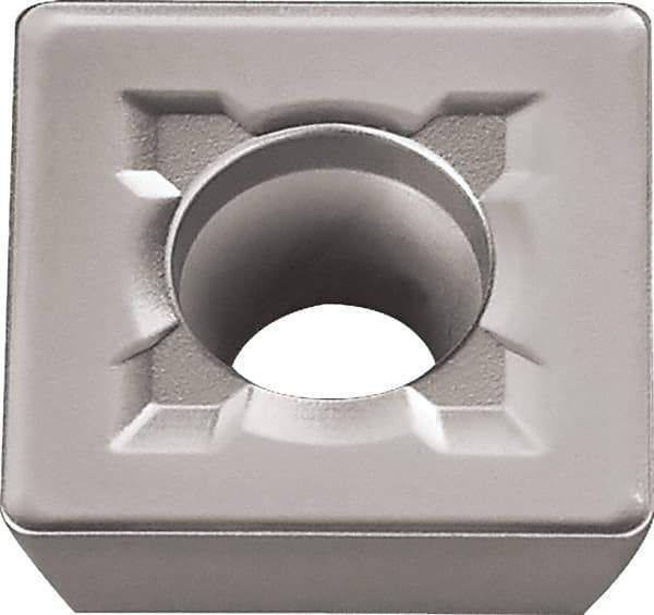 Kyocera - SDMT080308 K Grade PR1230 Carbide Milling Insert - Megacoat Finish, 6.35mm Thick, 8.001mm Inscribed Circle, 0.8mm Corner Radius - Eagle Tool & Supply