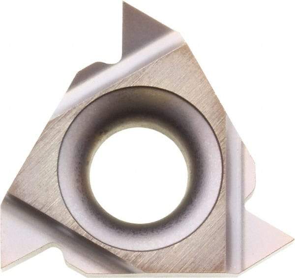 Kyocera - 11IR Internal Right Hand 48-16 Partial Profile 60° Laydown Threading Insert - Grade PR1115, TiAlN Coated Carbide, 6.35mm Inscribed Circle - Eagle Tool & Supply