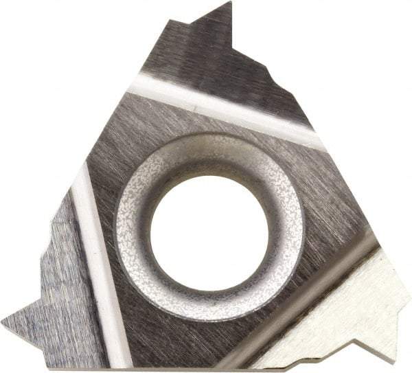 Kyocera - 16ER External Right Hand 14 NPT Laydown Threading Insert - Grade GW15, Carbide, 9.53mm Inscribed Circle - Eagle Tool & Supply