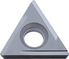 Kyocera - TPGH322 H Grade PR930 Carbide Turning Insert - TiCN Finish, 60° Triangle, 3/8" Inscr Circle, 1/8" Thick, 1/32" Corner Radius - Eagle Tool & Supply