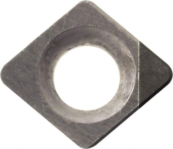 Kyocera - CCMW32.51 Grade KBN510 CBN Turning Insert - Uncoated, 80° Diamond, 3/8" Inscr Circle, 5/32" Thick, 1/64" Corner Radius - Eagle Tool & Supply