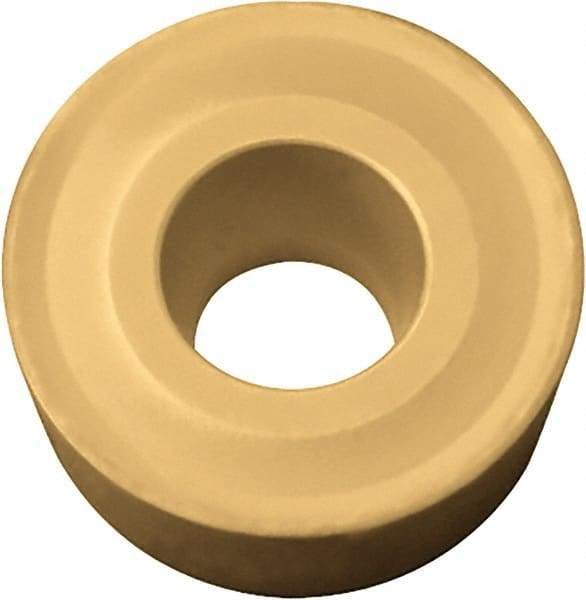 Kyocera - RCMX1003M0 Grade TN60 Cermet Turning Insert - Uncoated, Round, 10mm Inscr Circle, 1/8" Thick - Eagle Tool & Supply