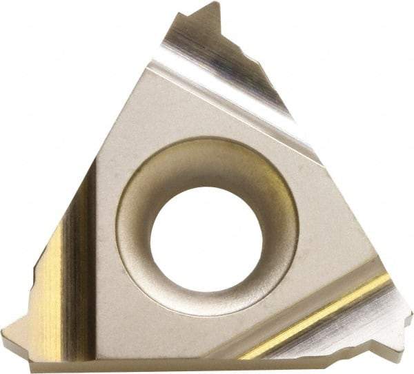 Kyocera - TNN32 Grade TC60, External UN Threading Insert - 16 TPI Ext Pitch, Right Hand Insert, NbC Finish, Cermet - Eagle Tool & Supply
