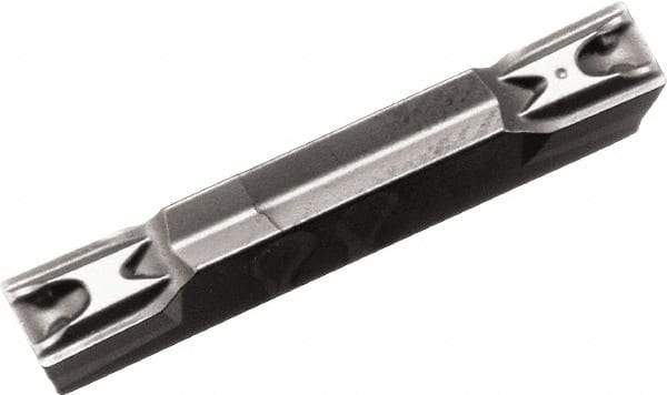 Kyocera - 4020GDM GL Grade PR1225, 4mm Cutting Width Carbide Grooving Insert - Neutral, 0.4mm Corner Radius, Megacoat Finish - Eagle Tool & Supply