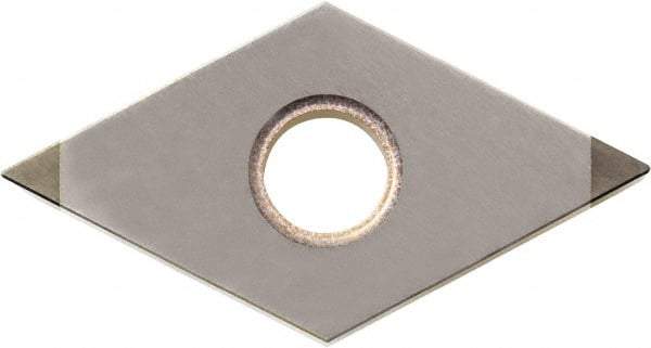 Kyocera - DNGA442 Grade KBN10M CBN Turning Insert - Megacoat Finish, 55° Diamond, 1/2" Inscr Circle, 1/4" Thick, 1/32" Corner Radius - Eagle Tool & Supply