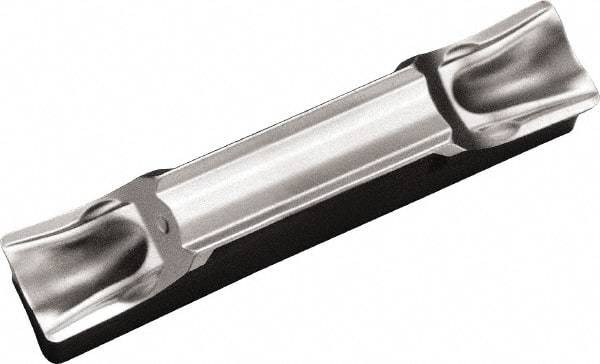 Kyocera - 3020GDFM DM Grade PR1215, 3mm Cutting Width Carbide Grooving Insert - Neutral, 0.3mm Corner Radius, Megacoat Finish - Eagle Tool & Supply
