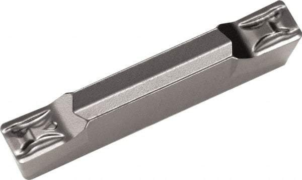 Kyocera - 4020GDM GM Grade PR1535, 4mm Cutting Width Carbide Grooving Insert - Neutral, 0.2mm Corner Radius, Megacoat Nano Finish - Eagle Tool & Supply