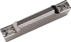 Kyocera - 4020GDM GM Grade PR1535, 4mm Cutting Width Carbide Grooving Insert - Neutral, 0.2mm Corner Radius, Megacoat Nano Finish - Eagle Tool & Supply