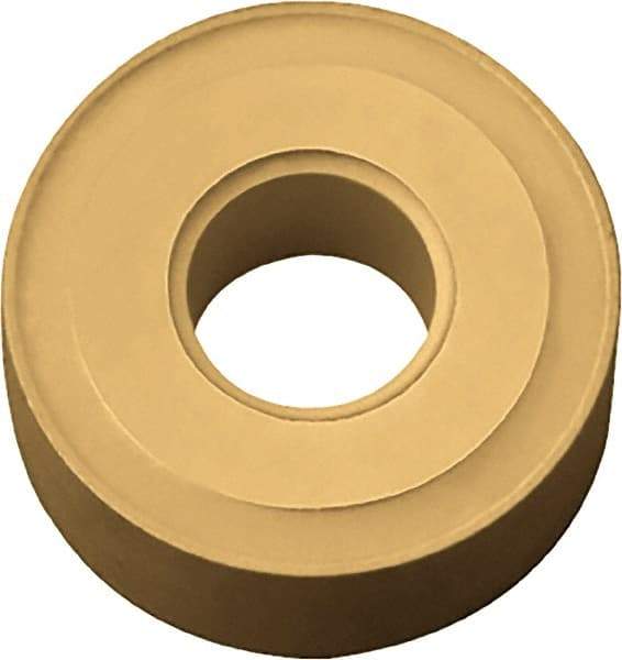 Kyocera - RNMG43 Grade CA525 Carbide Turning Insert - TiCN/Al2O3/TiN Finish, Round, 1/2" Inscr Circle, 3/16" Thick - Eagle Tool & Supply