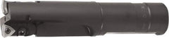 Kyocera - 3-1/8" Max Drill Depth, 3.06" Diam, Indexable Insert Drill - 2 Inserts, 1-1/2" Shank Diam, Whistle Notch Shank - Eagle Tool & Supply