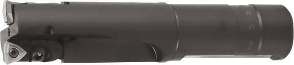 Kyocera - 6" Max Drill Depth, 0.285" Diam, Indexable Insert Drill - 2 Inserts, 2" Shank Diam, Whistle Notch Shank - Eagle Tool & Supply