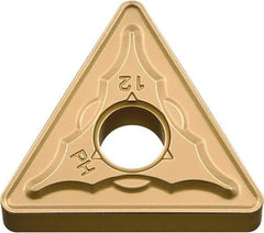 Kyocera - TNMG333 PH Grade CA4515 Carbide Turning Insert - TiCN/Al2O3 Finish, 60° Triangle, 3/8" Inscr Circle, 3/16" Thick, 3/64" Corner Radius - Eagle Tool & Supply